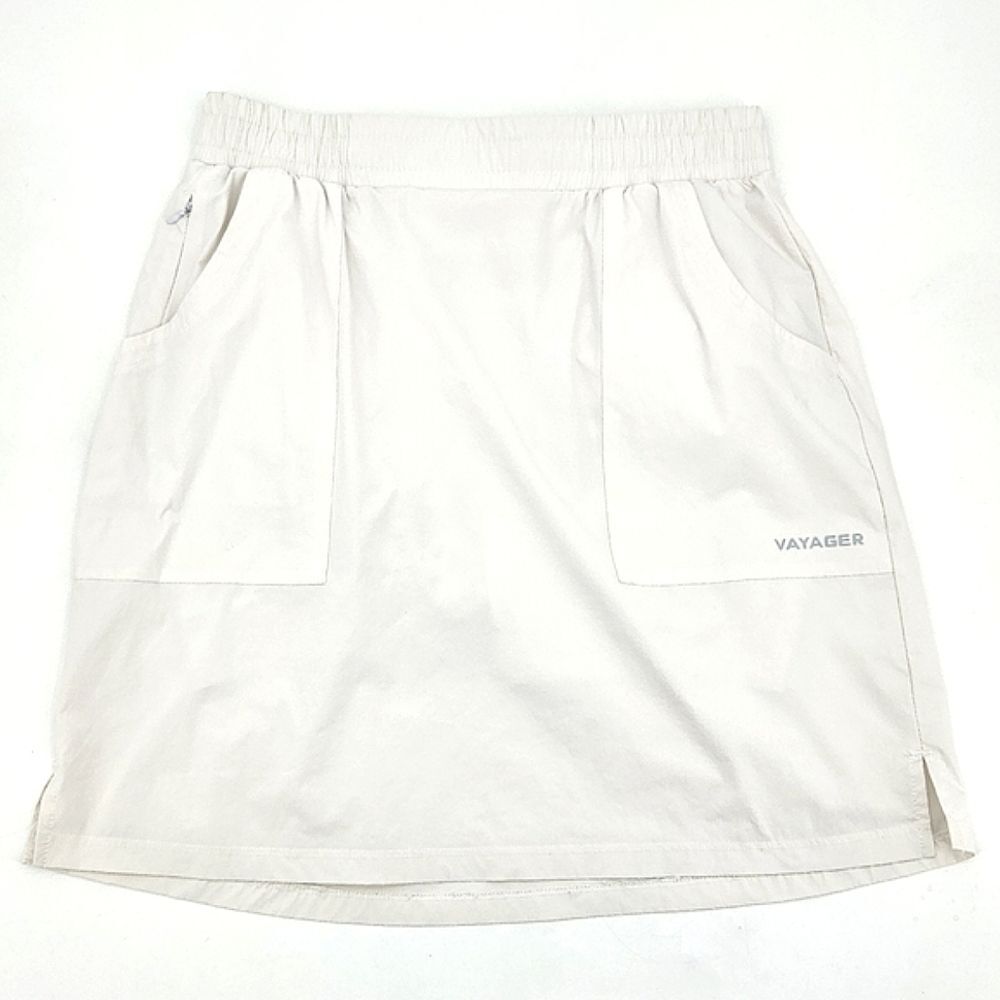 Vayager Skort Skirt Women Size Medium White Athletic Golf Tennis Prep Athleisure